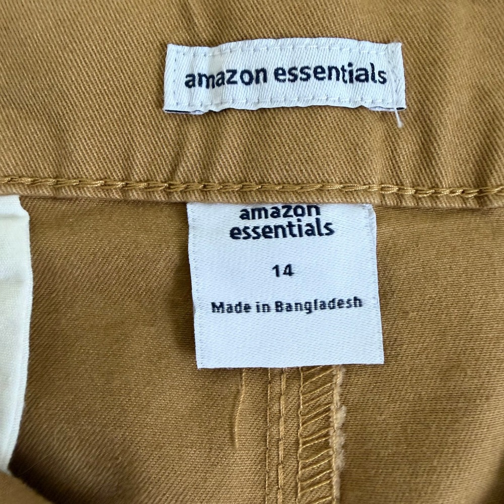 Boys Khaki Uniform Dress Pants Size 14 Tan Amazon‎ Essentials